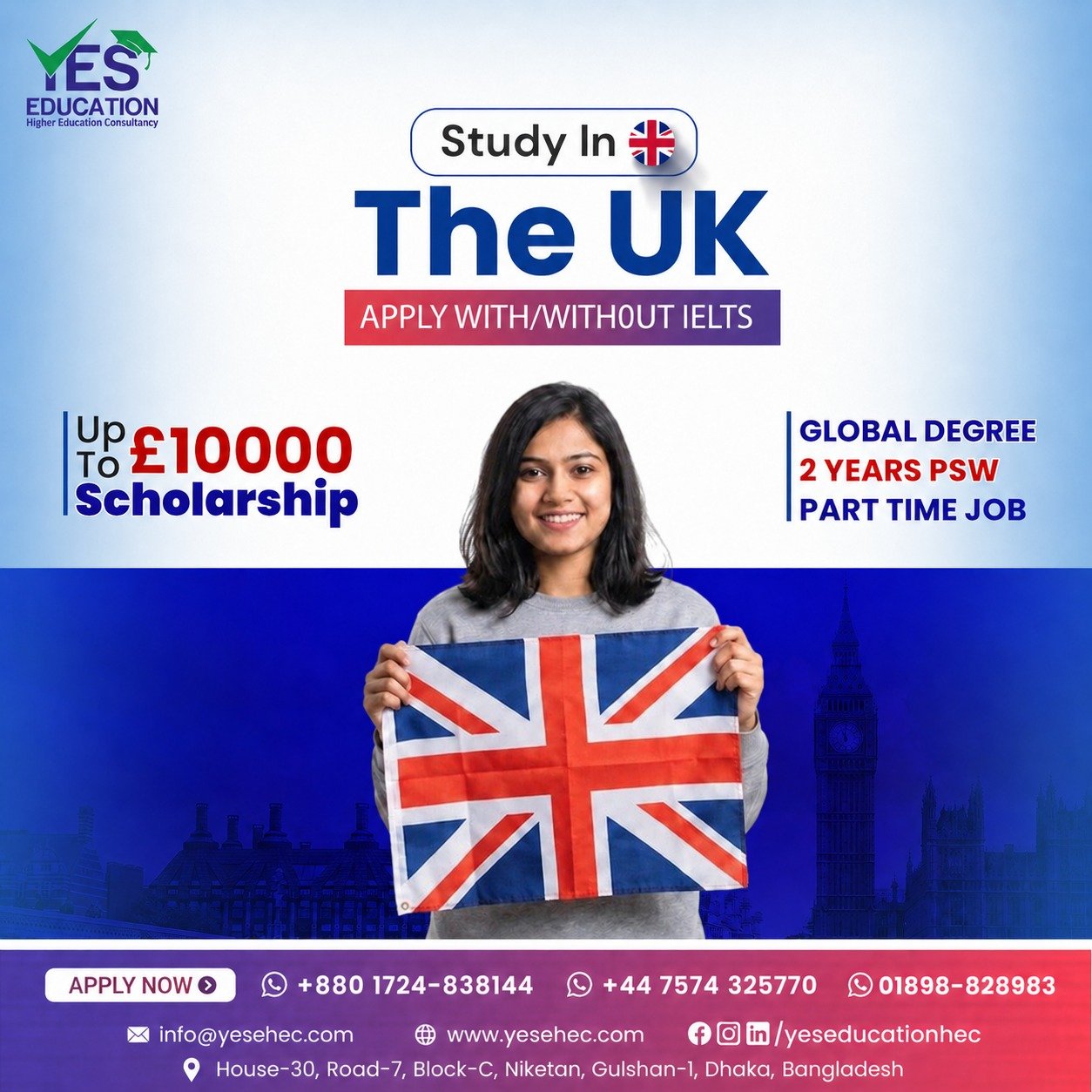 𝐒𝐭𝐮𝐝𝐲 𝐢𝐧 𝐭𝐡𝐞 𝐔𝐊 𝐰𝐢𝐭𝐡 𝐘𝐄𝐒 𝐄𝐝𝐮𝐜𝐚𝐭𝐢𝐨𝐧 – 𝐘𝐨𝐮𝐫 𝐅𝐮𝐭𝐮𝐫𝐞 𝐒𝐭𝐚𝐫𝐭𝐬 𝐇𝐞𝐫𝐞!